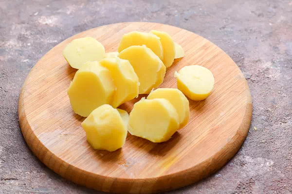 картошка с сыром и чесноком в духовке рецепт фото 2